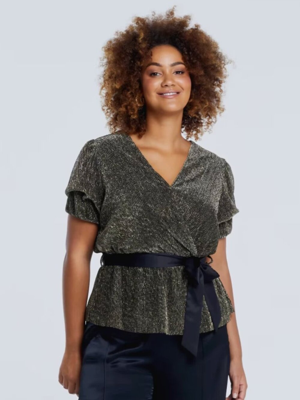 By Together Waist Tie Top